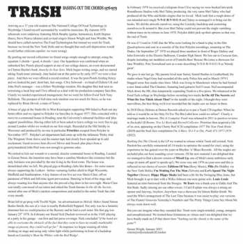 LP Trash: Bashing Out The Chords 1976 - 1979