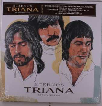 4LP/DVD/Zestaw pudełkowy Triana: Eternos Triana 50 Aniversario CLR