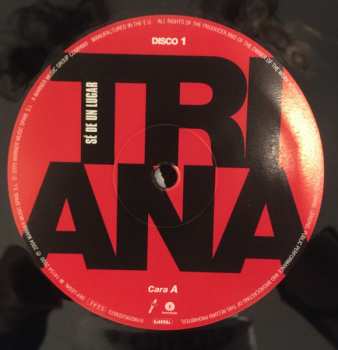 2LP/CD Triana: Sé De Un Lugar