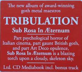 CD Tribulation: Sub Rosa in Æternum DLX