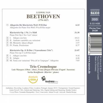 CD Ludwig van Beethoven: Klaviertrios
