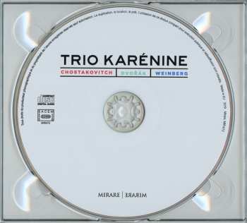 CD Trio Karénine: Chostakovitch, Dvořák, Weinberg