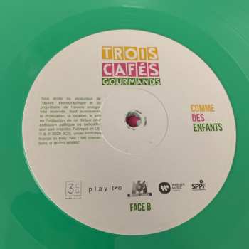 LP Trois Cafés Gourmands: Comme Des Enfants CLR