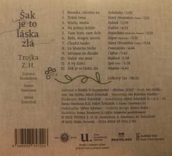 CD Trojka Z.H.: Šak Je To Láska Zlá