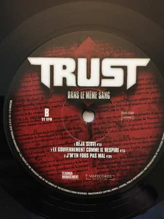 2LP Trust: Dans Le Même Sang