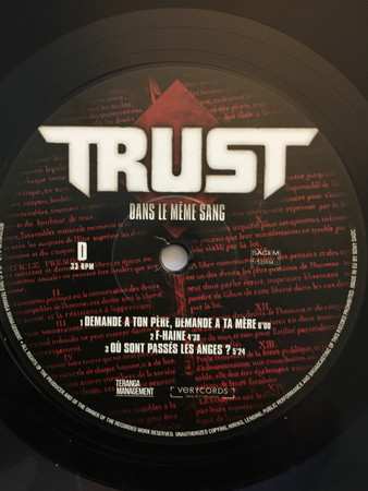 2LP Trust: Dans Le Même Sang