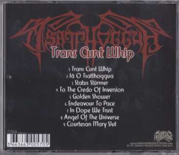 CD Tsatthoggua: Trans Cunt Whip