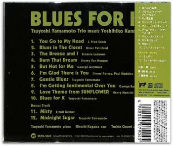 CD Tsuyoshi Yamamoto Trio: Blues For K LTD