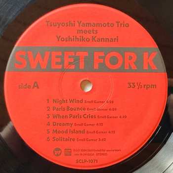 LP Tsuyoshi Yamamoto Trio: Sweet For K LTD