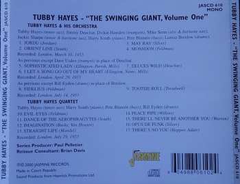 CD Tubby Hayes Quartet: The Swinging Giant Volume 1