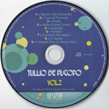 CD Tullio De Piscopo: Vol. 2