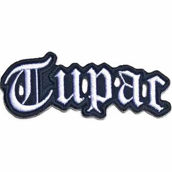 Merch Tupac: Naszywka Cut-out Logo Tupac