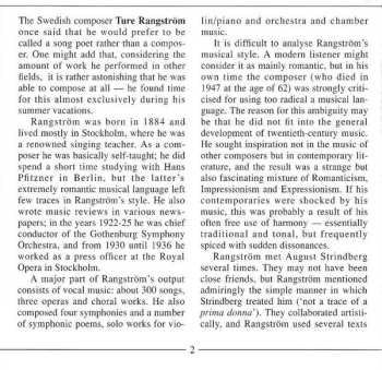 CD Sveriges Radios Symfoniorkester: Symphony No.1 In C Sharp Minor, 'August Strindberg In Memoriam'; Symphony No.3 In D Sharp Major, 'Song Under The Stars'