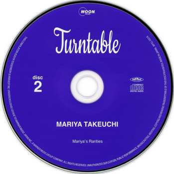 3CD Mariya Takeuchi: Turntable = ターンテーブル DLX | LTD