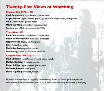 CD Twenty Five Views Of Worthing: Twenty-Five Views Of Worthing LTD