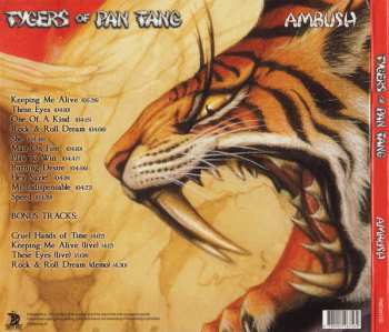 CD Tygers Of Pan Tang: Ambush DIGI