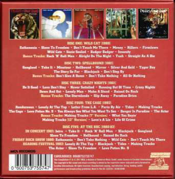 5CD/Zestaw pudełkowy Tygers Of Pan Tang: The MCA Years