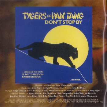 5CD/Zestaw pudełkowy Tygers Of Pan Tang: The MCA Years