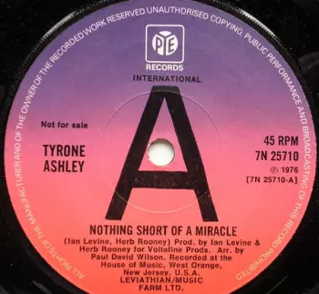 Nothing Short Of A Miracle