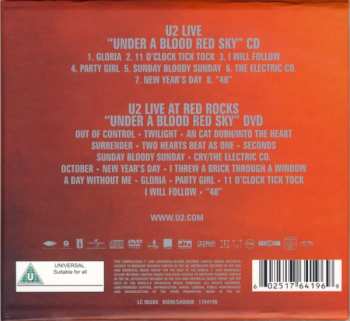 CD/DVD/Zestaw pudełkowy U2: Under A Blood Red Sky (Live)