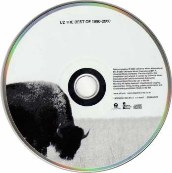 CD U2: The Best Of 1990-2000