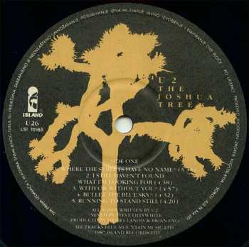LP U2: The Joshua Tree