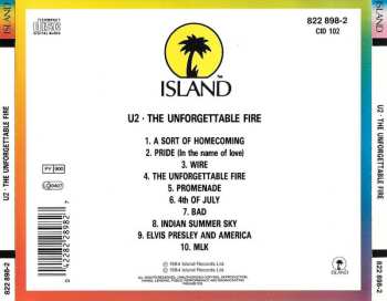 CD U2: The Unforgettable Fire