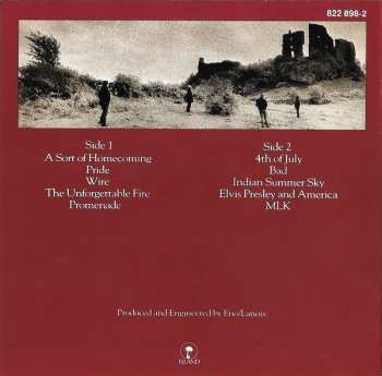 CD U2: The Unforgettable Fire