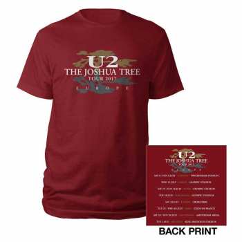 Merch U2: Koszulka Joshua Tree Dates 2017