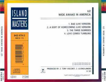 CD U2: Wide Awake In America