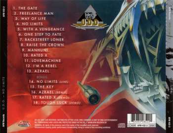 CD U.D.O.: No Limits