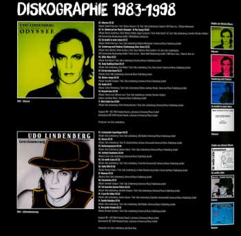 20CD/DVD/Zestaw pudełkowy Udo Lindenberg: Das Vermächtnis Der Nachtigall 1983-1998 DLX | LTD | NUM