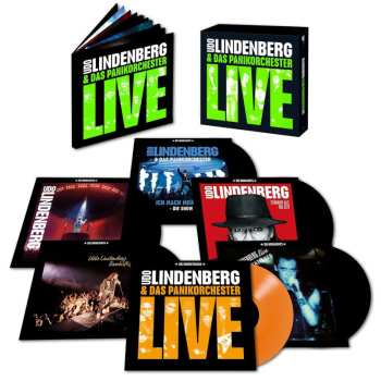 6LP/Zestaw pudełkowy Udo Lindenberg Und Das Panikorchester: Live DLX | LTD | CLR