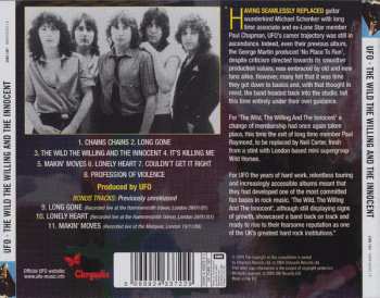 CD UFO: The Wild, The Willing And The Innocent