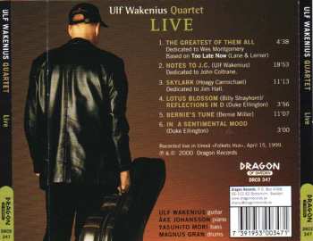 CD Ulf Wakenius Quartet: Live