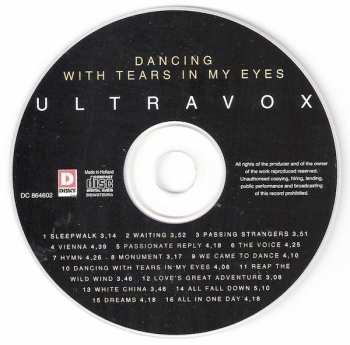 CD Ultravox: Dancing With Tears In My Eyes