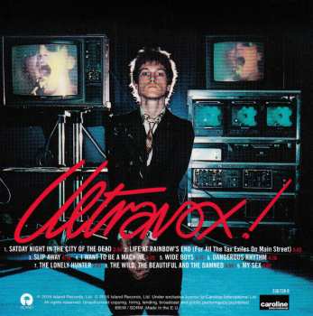 4CD/Zestaw pudełkowy Ultravox: The Island Years