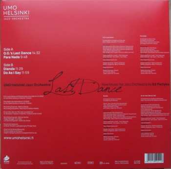 LP Umo Jazz Orchestra: Last Dance (New Music For Jazz Orchestra By Ed Partyka)