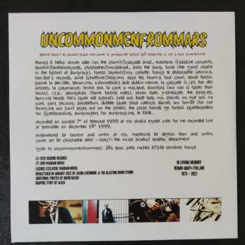 EP Uncommonmenfrommars: Welcome to...  CLR