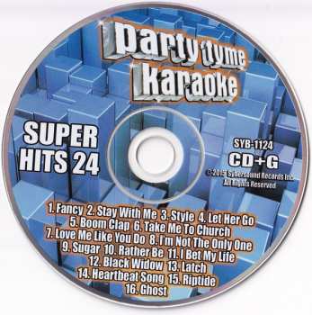 CD Unknown Artist: Party Tyme Karaoke - Super Hits 24