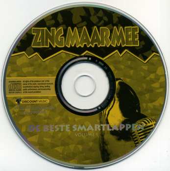 CD Unknown Artist: Zing Maar Mee - De Beste Smartlappen Vol.1