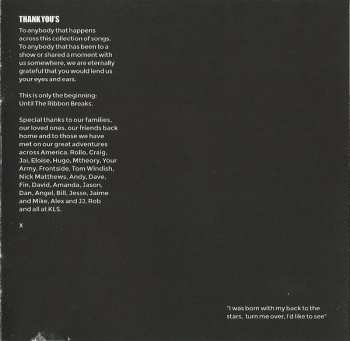 CD Until The Ribbon Breaks: A Lesson Unlearnt