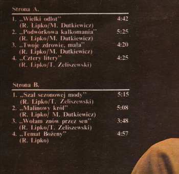 LP Urszula: Malinowy Król