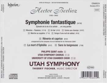 CD Hector Berlioz: Symphonie Fantastique / Rêverie Et Caprice / La Mort D'Ophélie / Sara La Baigneuse