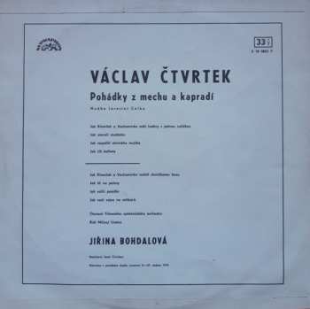 LP Václav Čtvrtek: Pohádky Z Mechu A Kapradí