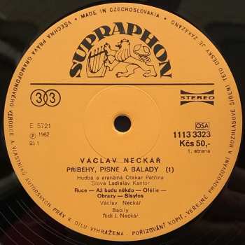LP Václav Neckář: Příběhy, Písně A Balady 1