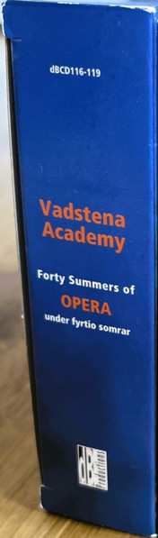 4CD/Zestaw pudełkowy Vadstena-Akademien: Forty Summers Of Opera = Opera Under 40 Somrar