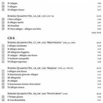 7CD/Zestaw pudełkowy Vagn Holmboe: The Complete String Quartets