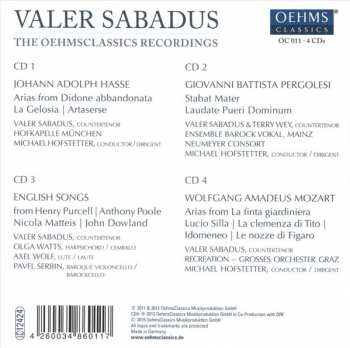 4CD/Zestaw pudełkowy Valer Barna-Sabadus: The Oehmsclassics Recordings