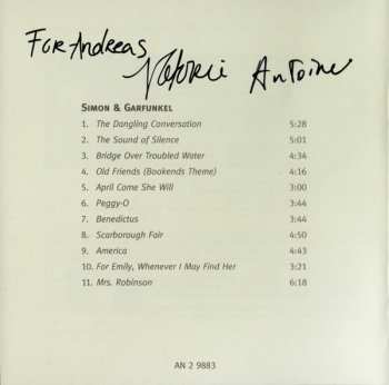 CD Antoine Bareil: Old Friends (Simon & Garfunkel (Classical Tribute - Hommage))